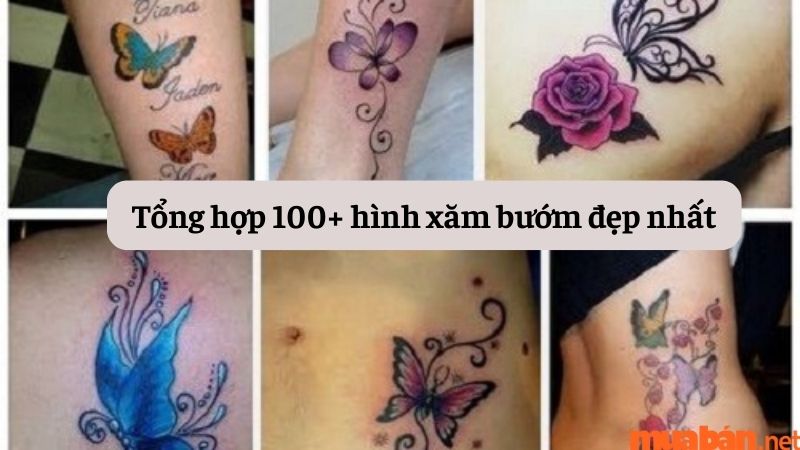 Tổng hợp 100+ mẫu hình xăm bướm đẹp