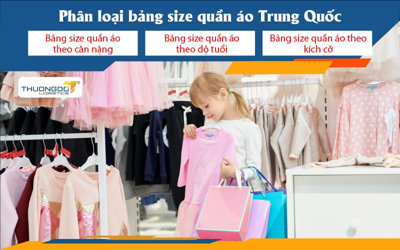 Size 80 cho bé bao nhiêu kg trên bảng size Trung Quốc